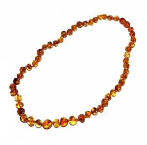 45cm Adult Baroque Amber Necklace